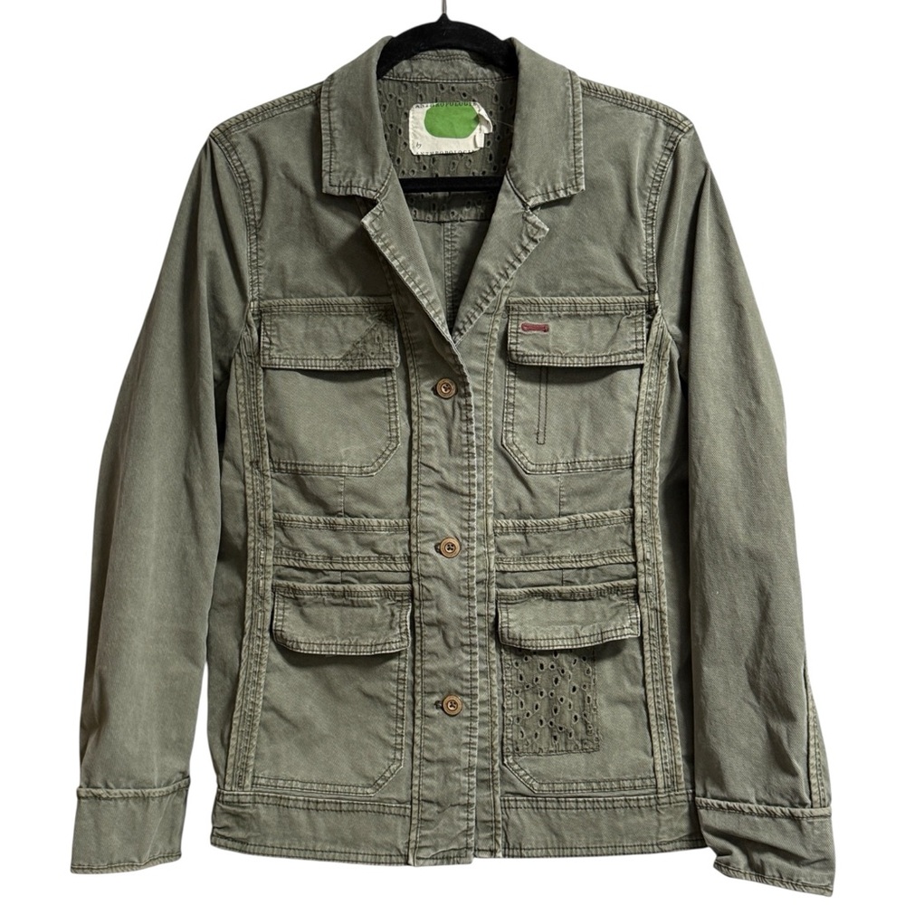 NWOT Anthropologie Military Run Ruby Dixie Jacket - Picture 4 of 15